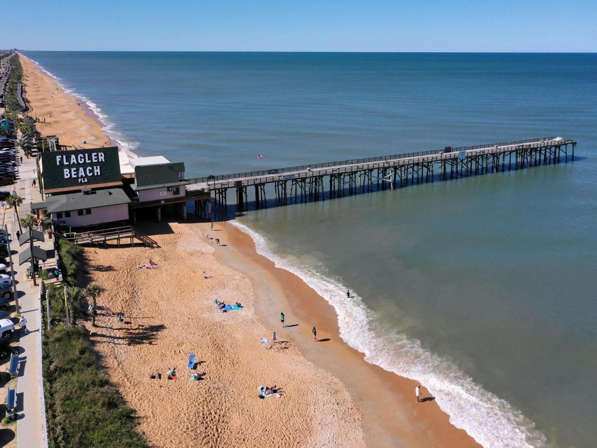 South Beach Club 205, 3 Bedrooms, Sleeps 6, Ocean View, 2Nd Floor, Elevator Flagler Beach Esterno foto